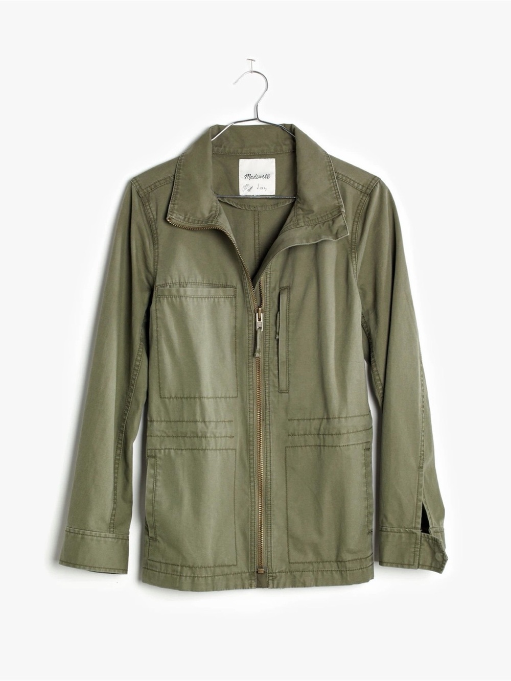 ⚡️Madewell Military-Style Olive Utility Jacket